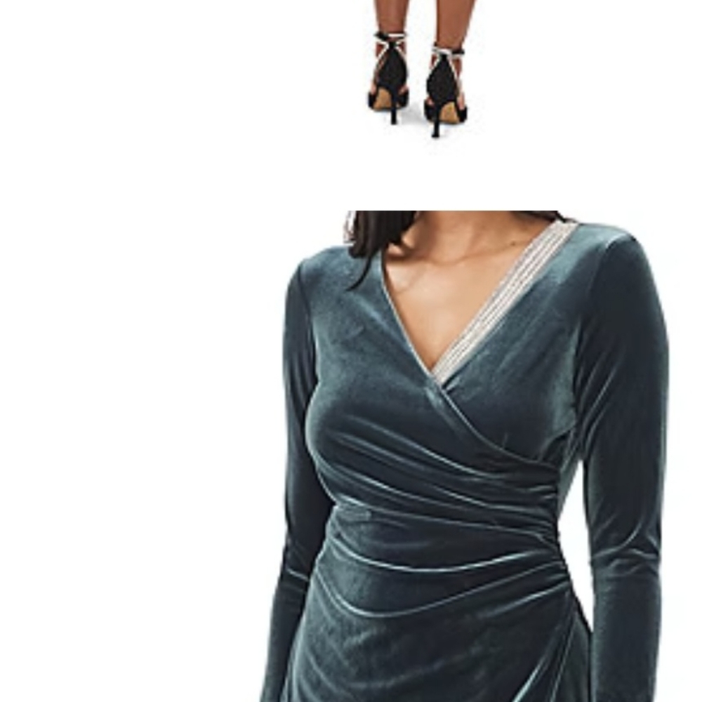 Msk velvet dress